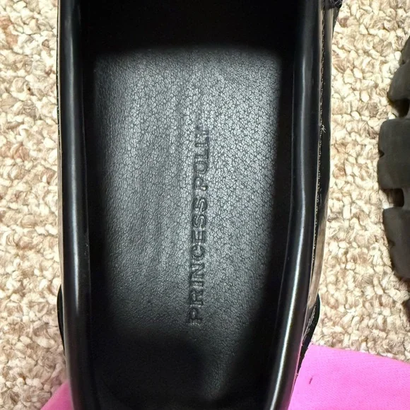 Princess Polly Penny Lane Loafers Black - Picture 6 of 10